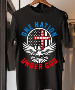 One Nation 2024 Trump Under God t-shirt